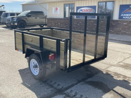 New 2027 AMO 4x6 Woodside 2k Landscape Trailer