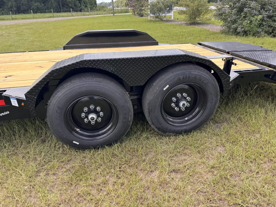 New 2026 Anderson Manufacturing 7x20 8 Ton X Ramp Equipment Trailer