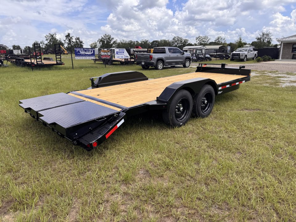 New 2026 Anderson Manufacturing 7x20 8 Ton X Ramp Equipment Trailer
