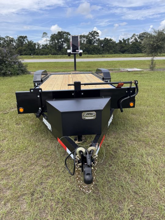 New 2026 Anderson Manufacturing 7x20 8 Ton X Ramp Equipment Trailer