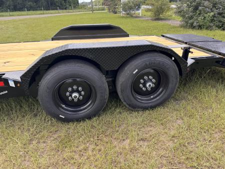 New 2026 Anderson Manufacturing 7x20 8 Ton X Ramp Equipment Trailer