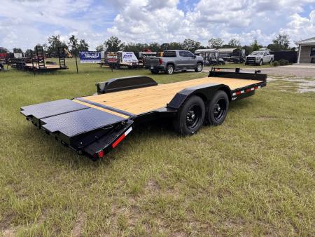New 2026 Anderson Manufacturing 7x20 8 Ton X Ramp Equipment Trailer