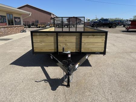 New 2027 AMO 82x14 Tandem Axle Woodside 7k Utility Trailer