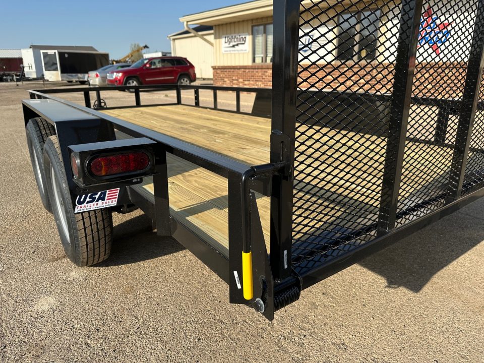 New 2027 AMO 82x14 Tandem Axle 7k Landscape Trailer