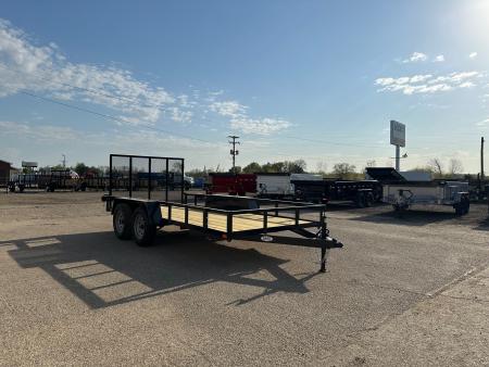 New 2027 AMO 82x14 Tandem Axle 7k Landscape Trailer