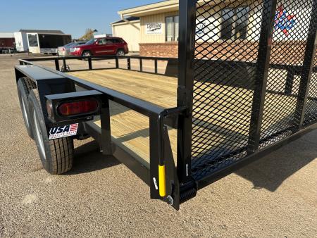 New 2027 AMO 82x14 Tandem Axle 7k Landscape Trailer
