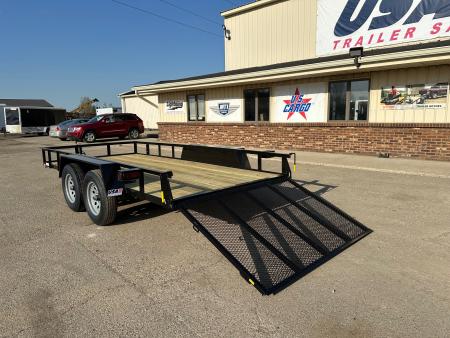 New 2027 AMO 82x14 Tandem Axle 7k Landscape Trailer