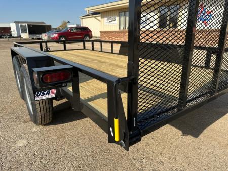 New 2027 AMO 82x14 Tandem Axle 7k Landscape Trailer