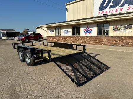 New 2027 AMO 82x14 Tandem Axle 7k Landscape Trailer