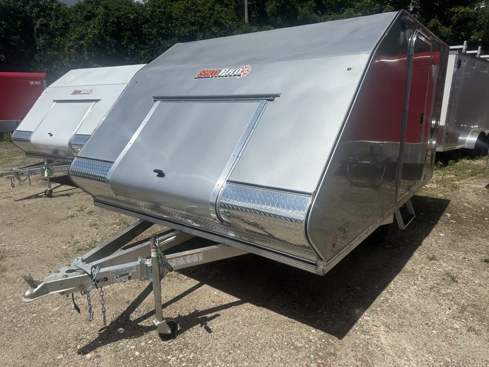 New 2027 SnoPro Trailers 101X12 Snowmobile Trailer with snow package