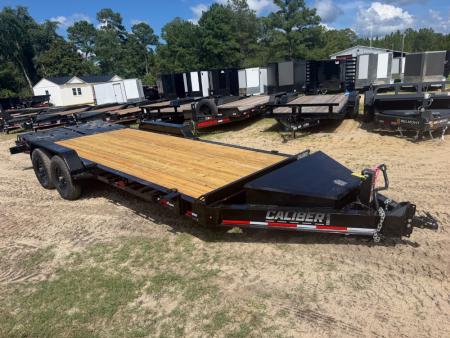 New 2026 Caliber Trailer Mfg 7x20 TA Equipment Trailer