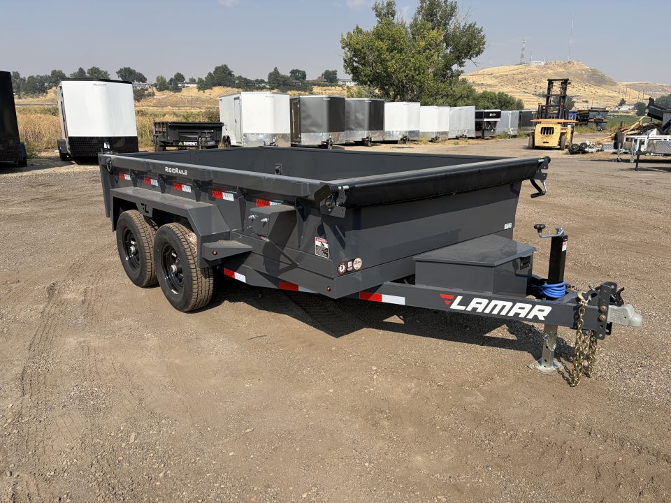 New 2027 Lamar 6x12 10k Dump Trailer