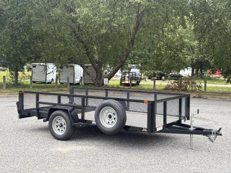 Used 2024 Sure-Trac 6X12 Mesh Utility Trailer