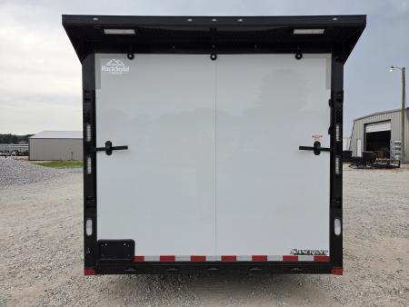 New 2027 Rock Solid 8.5X28 TANDEM 14K CARGO W/7' HEIGHT FINISHED INTERIOR FRONT CABINETS ELECTRIC JACK & A/C