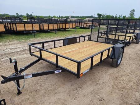 New 2026 AMO 76x12 Lowside Landscape Trailer
