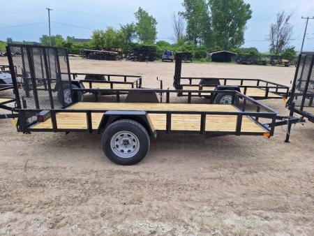 New 2026 AMO 76x12 Lowside Landscape Trailer