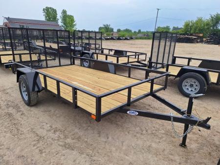 New 2026 AMO 76x14 Lowside Landscape Trailer