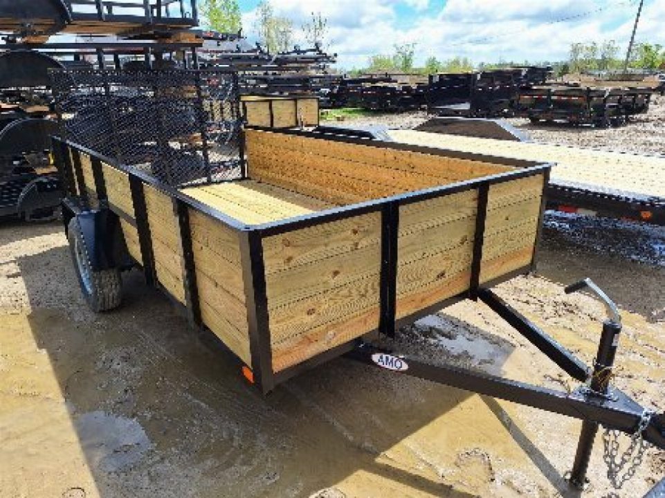 New 2026 AMO 6.4X14 AMO WOODSIDE LANDSCAPE TRAILER Landscape Trailer