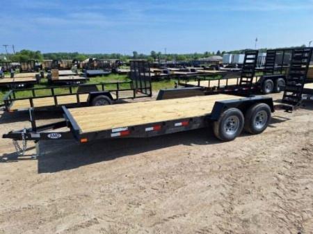 New 2026 AMO 2026 AMO 82"X16' SKID 10K Equipment Trailer Equipment Trailer