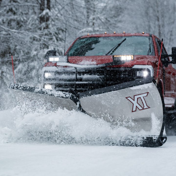 New 2026 BOSS Snowplow 8'2" Stainless Steel XT V-Plow - Full Trip w/Cold Front Tech