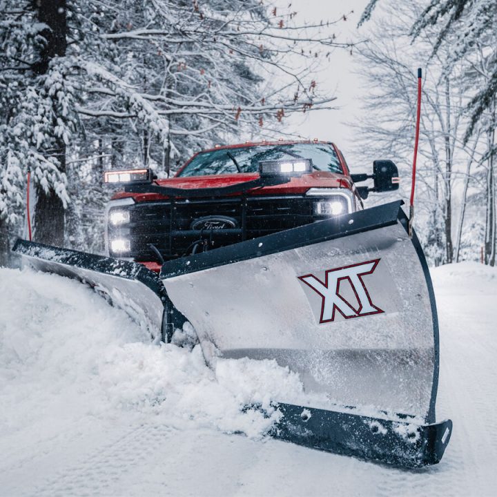 New 2026 BOSS Snowplow 8'2" Stainless Steel XT V-Plow - Full Trip w/Cold Front Tech