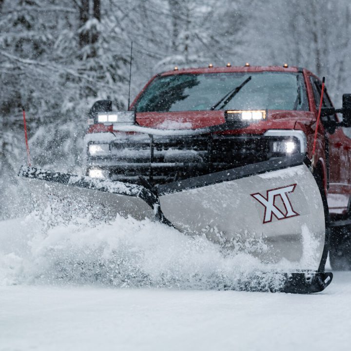 New 2026 BOSS Snowplow 9'2" Stainless Steel XT V-Plow - Full Trip w/Cold Front Tech