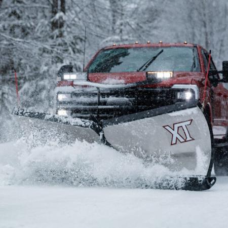 New 2026 BOSS Snowplow 9'2" Stainless Steel XT V-Plow - Full Trip w/Cold Front Tech