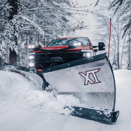 New 2026 BOSS Snowplow 9'2" Stainless Steel XT V-Plow - Full Trip w/Cold Front Tech