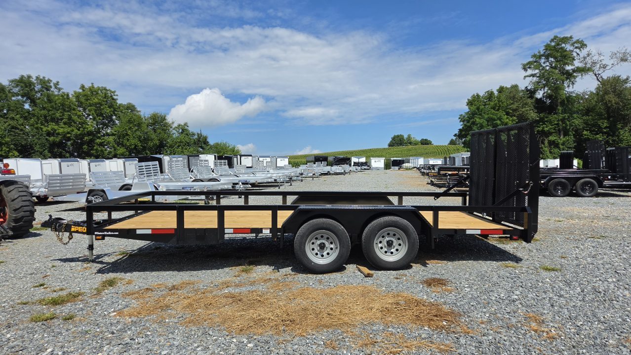 New 2026 Pequea Trailers 80X18TA Utility Trailer