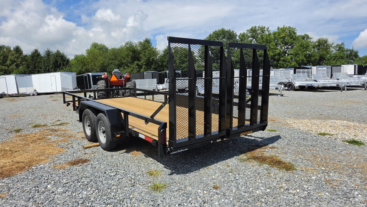 New 2026 Pequea Trailers 80X18TA Utility Trailer