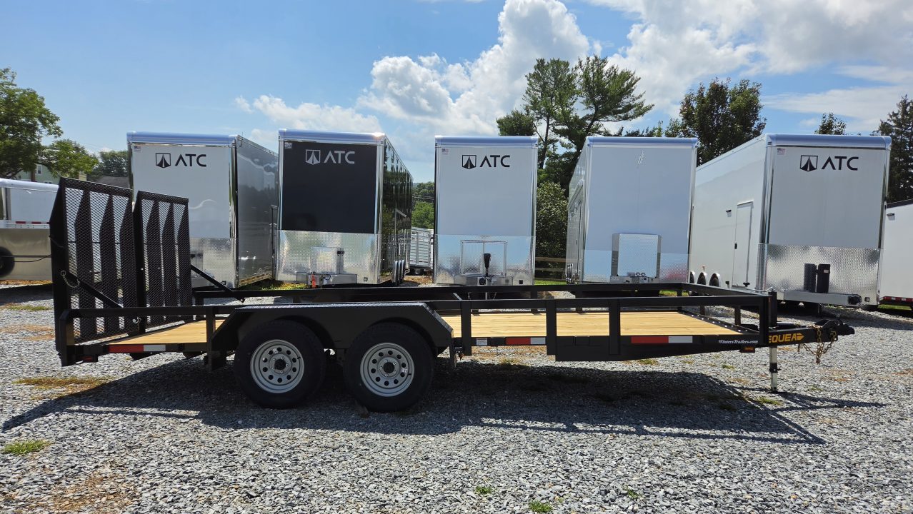 New 2026 Pequea Trailers 80X18TA Utility Trailer