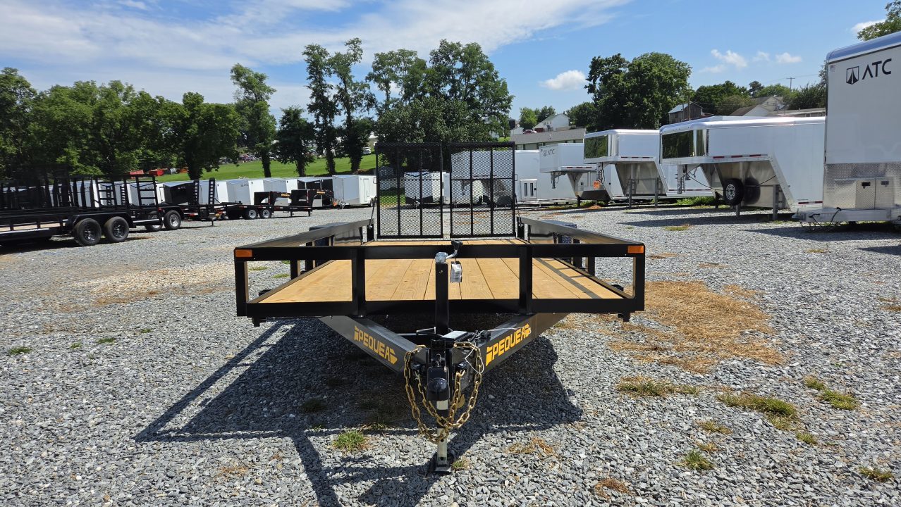 New 2026 Pequea Trailers 80X18TA Utility Trailer