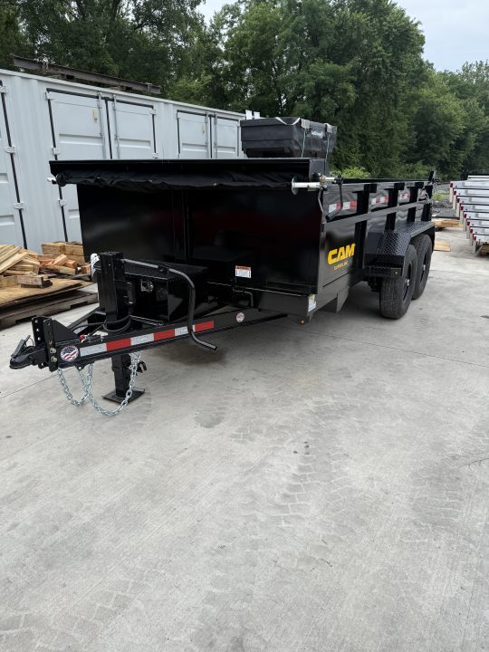 New 2027 CAM Superline 7 x 14' - 14k Dump Trailer