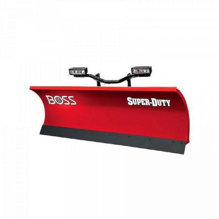 New BOSS Snowplow 7'6  Steel Super Duty Snow Plow - Full Trip CFT