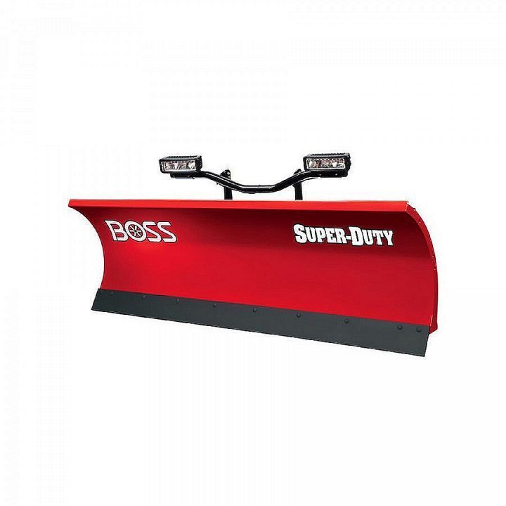 New BOSS Snowplow 8'6" Steel Super Duty Snow Plow - Full Trip CFT