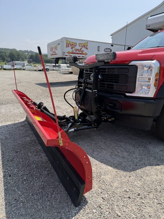 New BOSS Snowplow 8'6" Steel Super Duty Snow Plow - Full Trip CFT