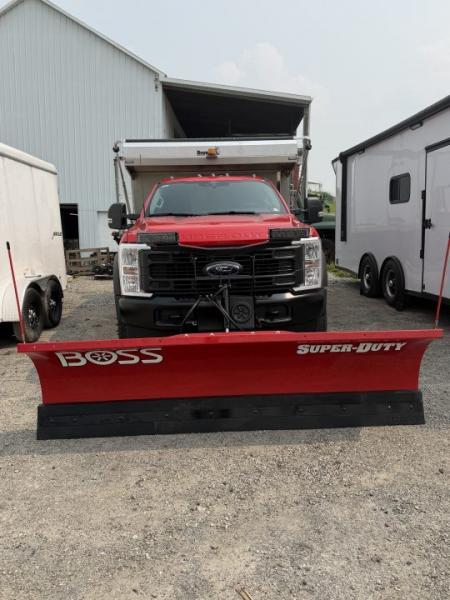 New BOSS Snowplow 8'6" Steel Super Duty Snow Plow - Full Trip CFT