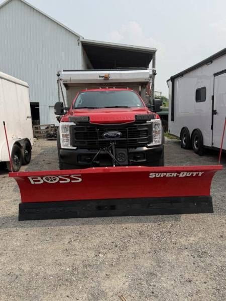 New BOSS Snowplow 9' Steel Super Duty Snow Plow - Full Trip CFT
