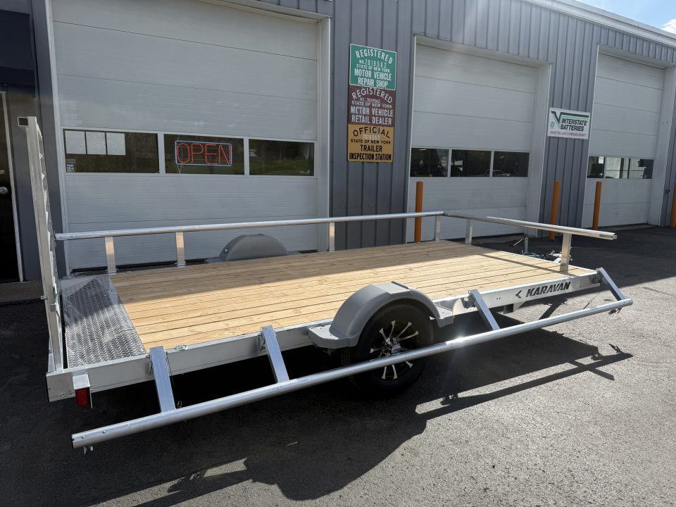 New 2027 Karavan 7X14 Aluminum Utility Trailer