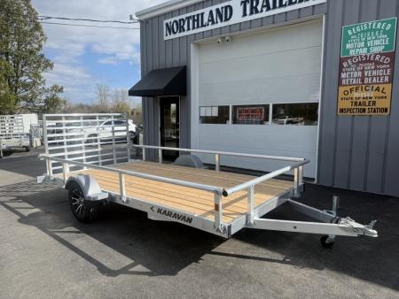 New 2027 Karavan 7X14 Aluminum Utility Trailer