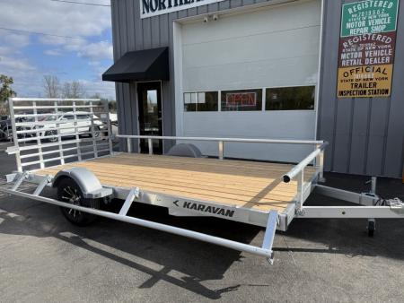 New 2027 Karavan 7X14 Aluminum Utility Trailer