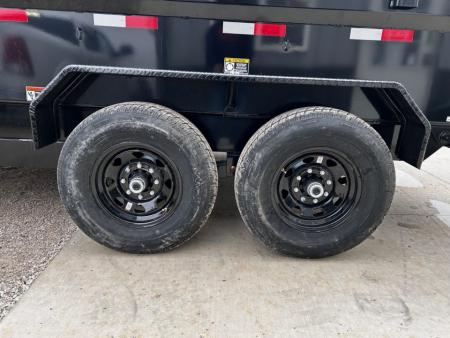 New 2027 H&H Trailers 82"X14' BP TARP/RAMPS 14K INDUSTRIAL Dump Trailer
