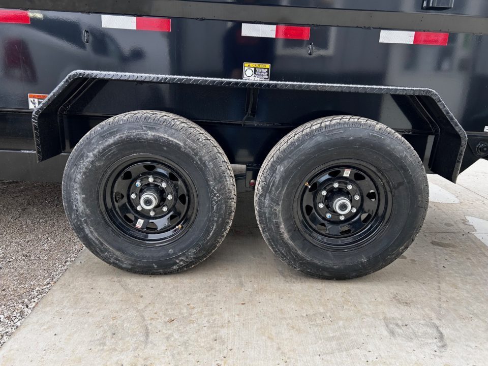 New 2027 H&H Trailers 82"X14' BP TARP/RAMPS 14K INDUSTRIAL Dump Trailer