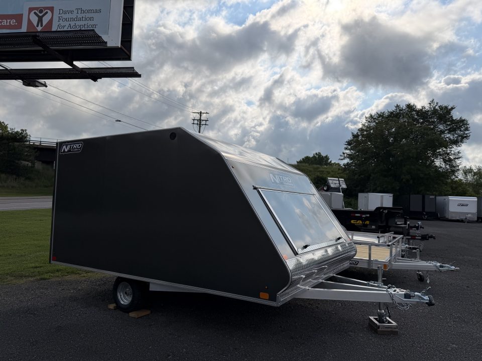 New 2027 Nitro 101X12 Crossover Snowmobile Trailer