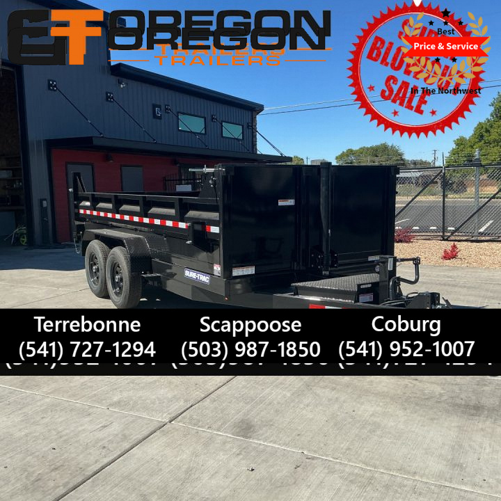 New 7x14 TA 14K Sure-Trac Telescopic Low Profile Dump