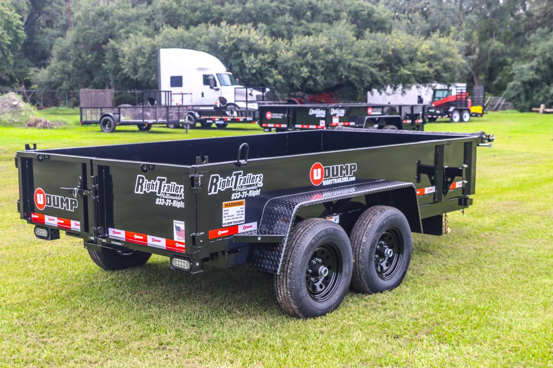 New 2027 6X12 U-Dump Dump Trailer