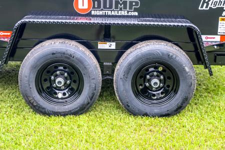 New 2027 6X12 U-Dump Dump Trailer