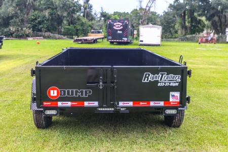 New 2027 6X12 U-Dump Dump Trailer