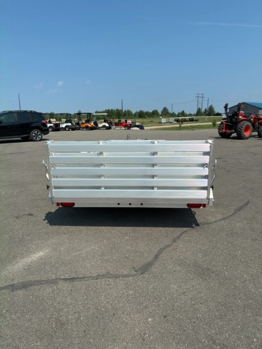 New 2027 Aluma 78X14 TANDEM AXLE BI FOLD RAMP Utility Trailer