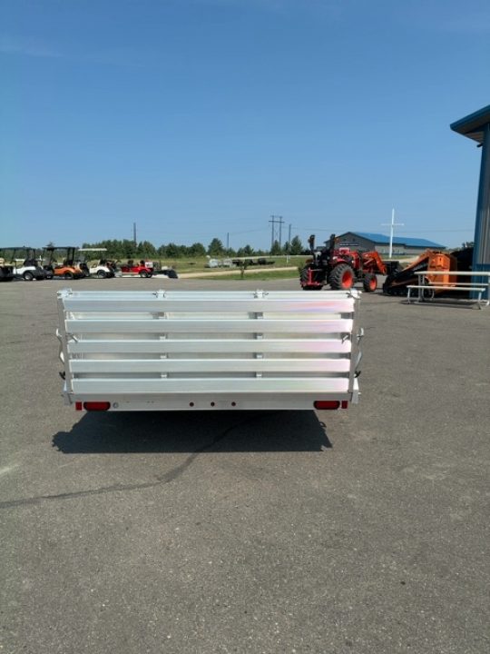 New 2027 Aluma 78X14 Single Axle Bi Fold Gate Utility Trailer